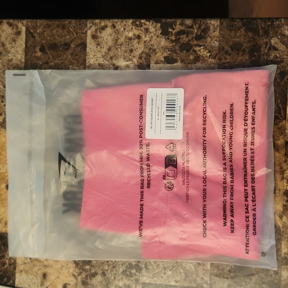 NWT Gymshark Blur Seamless Shorts - Picture 5 of 5